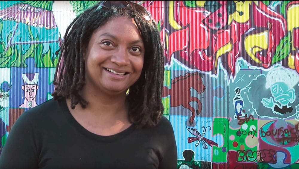 Urban Tilth works in the diverse city of Richmond, California, to teach food production as a form of social justice and community. Doria Robinson’s roles have ranged from restoring soil to advocating for salad bars in schools.