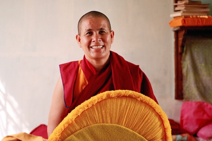 Tenzin Zangmo, Jamyang Choeling nunnery (from Kinnaur)