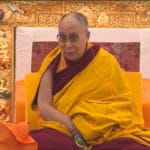 Dalai Lama, at Kalachakra event, says “I think I can say I’ll live to be 100”
