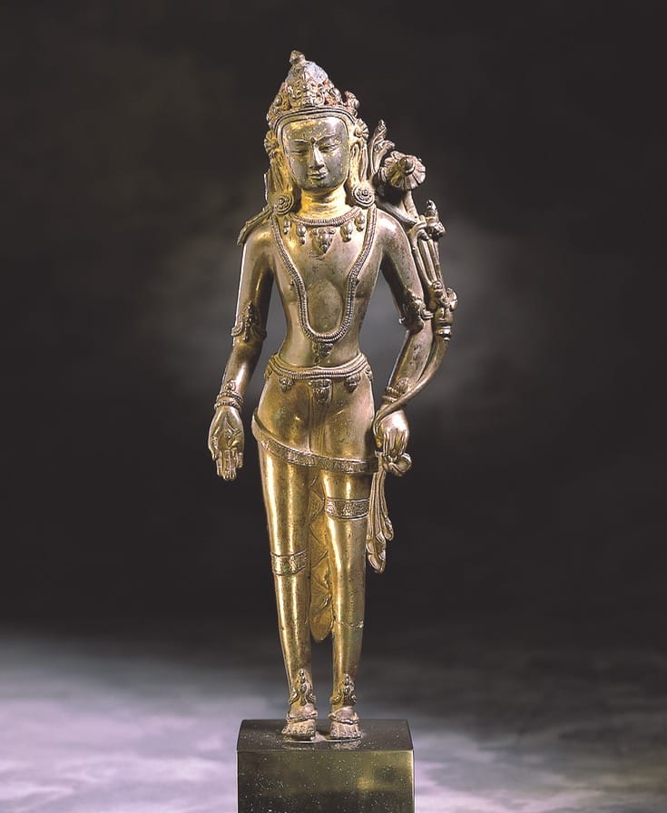 Statue of the Bodhisattva Avalokiteshvara.