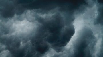Evil clouds.