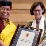 Gyalwang Drukpa, head of Drukpa school of Buddhism, receives honorary Oxford fellowship