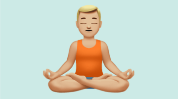 How do you text “I’m meditating”?
