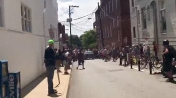 Charlottesville car attack.