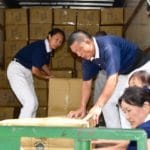 Buddhist organization Tzu Chi distributing humanitarian relief in Houston after Hurricane Harvey