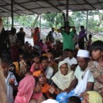 More than 420,000 refugees have fled violence in Myanmar