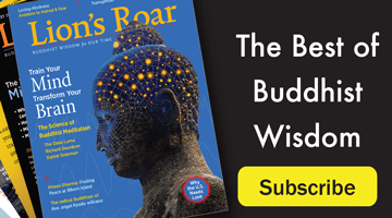 Lion's Roar Subscription Ad