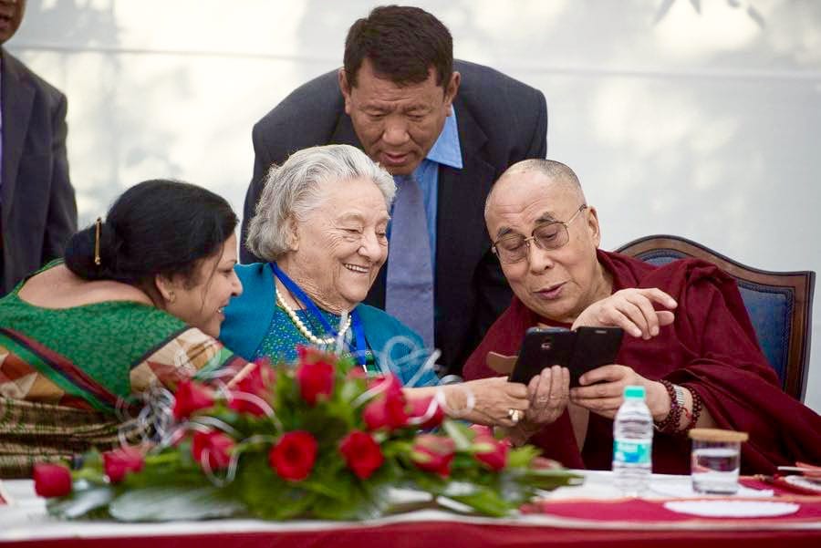 Dalai Lama phone.