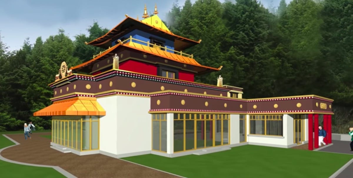 Meditaiton temple.