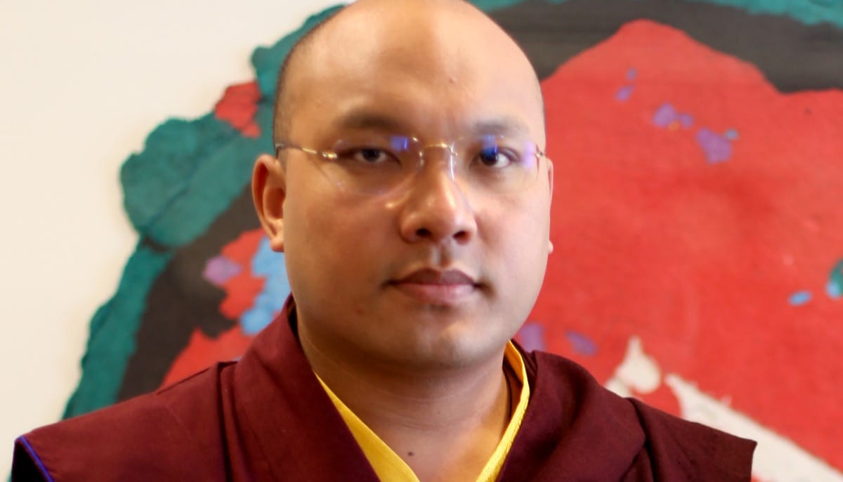The Karmapa, Ogyen Trinley Dorje.