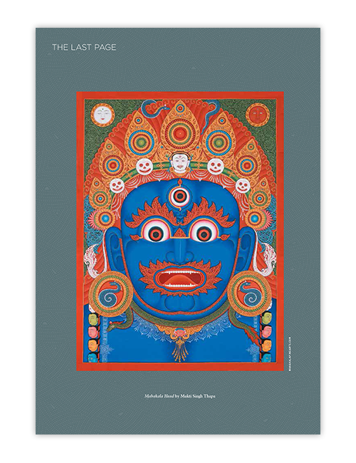 Mahakala art in Buddhadharma.