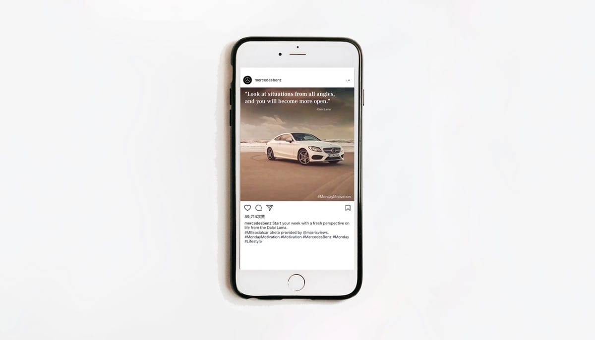 Mercedes Benz ad