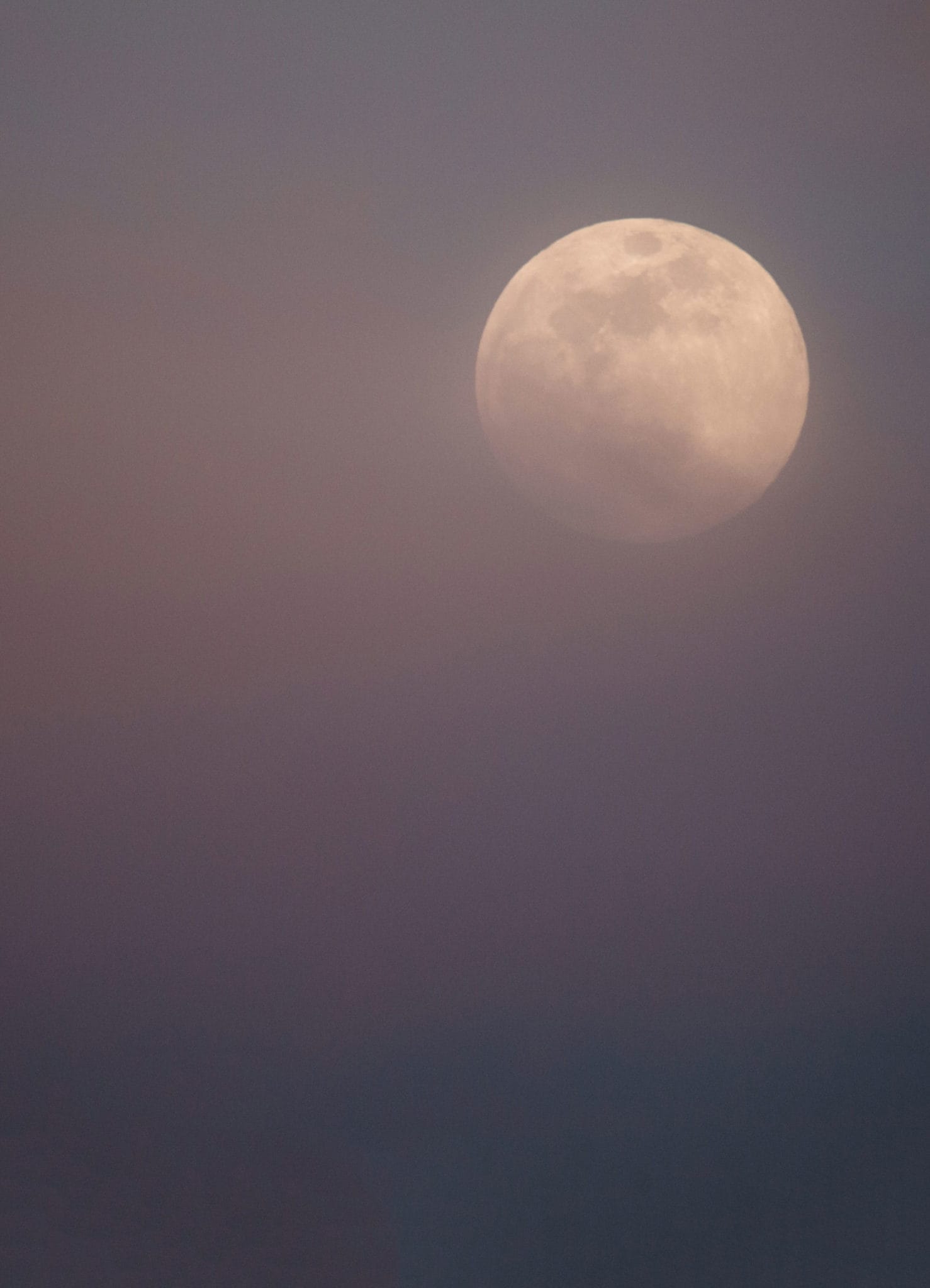 A picture of the night sky with the moon.