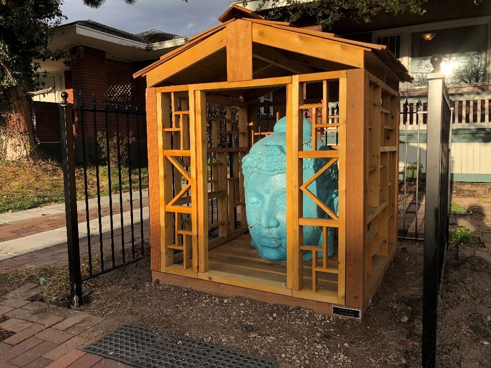 Buddha shrine.