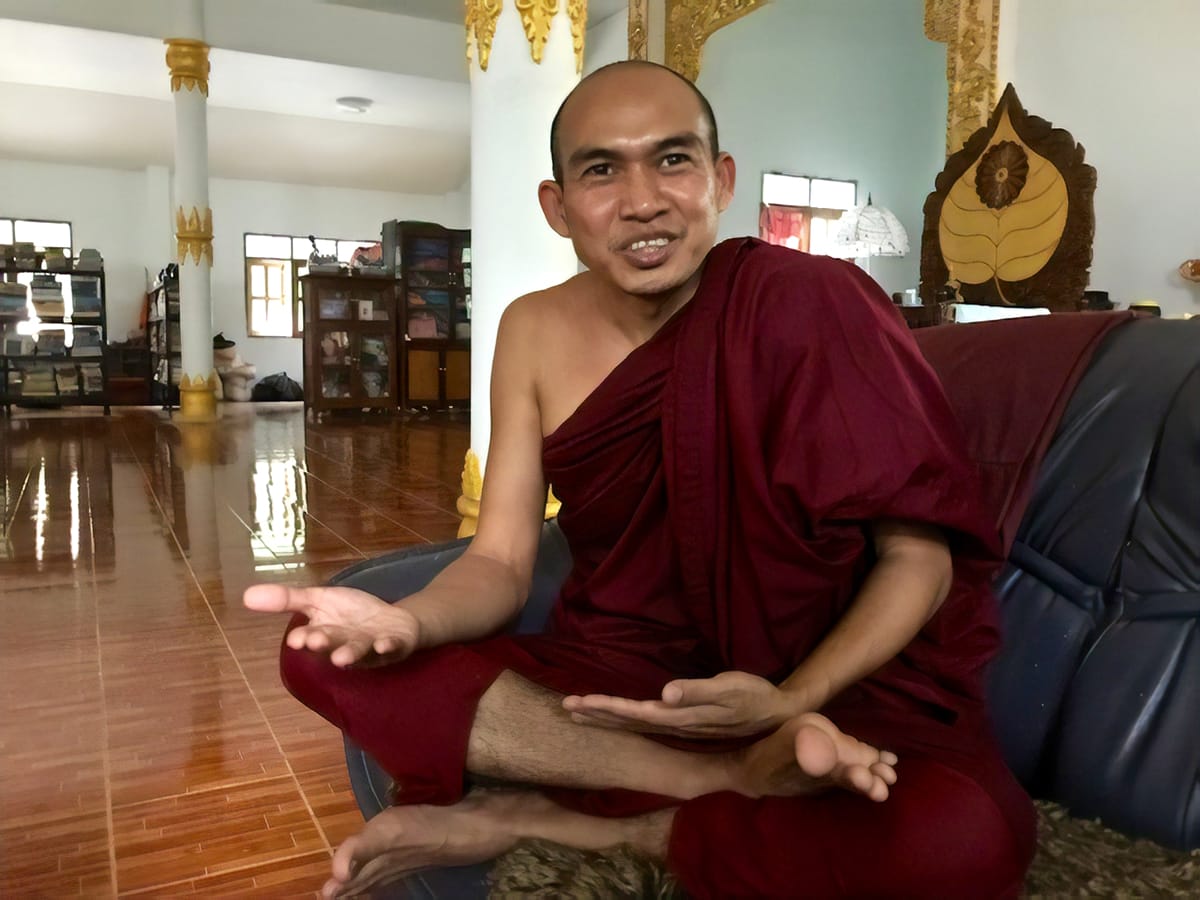 Buddhist monk Ashin Issariya.
