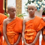 Thai boys rescued from cave ordain as Buddhist monks