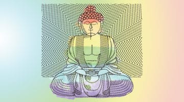 Rainbow Buddha