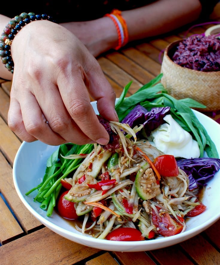 Papaya salad