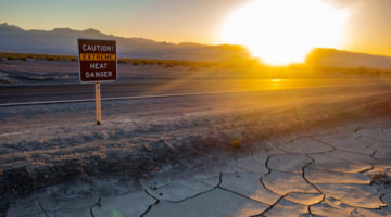 Heat in the desert