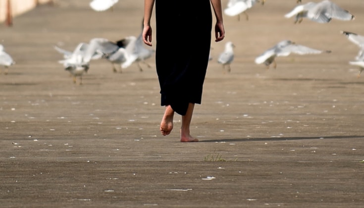 Woman walking