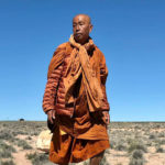 Buddhist monk Sutham Nateetong is walking across the USA to promote peace
