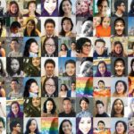 tiled photos of asian american faces.