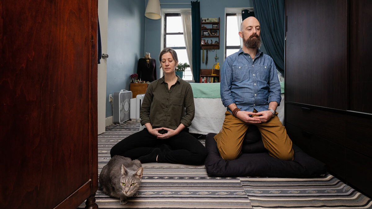 “The first step to establishing a solid meditation practice is to have faith you can be liberated—if not complete liberation then at least freedom from some of your habitual patterns.” Photographs by the author.
