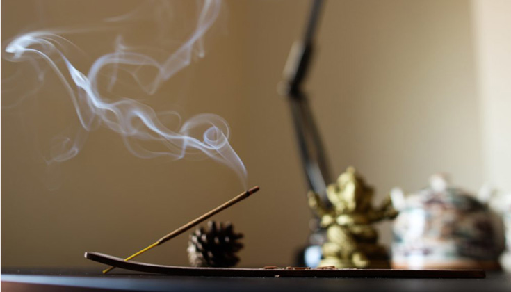 Incense burning