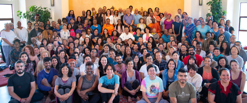Attendees at Spirit Rock's 2018 BIPOC retreat.