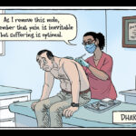 Meditation is some serious funny business for Bizarro comic-strip artist Dan Piraro