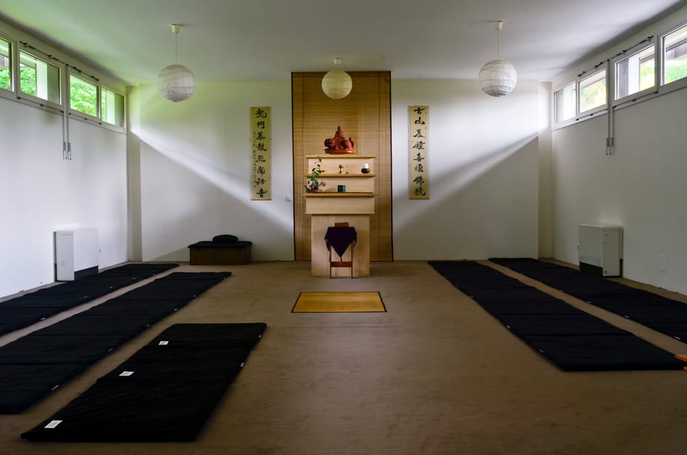 Meditation hall.