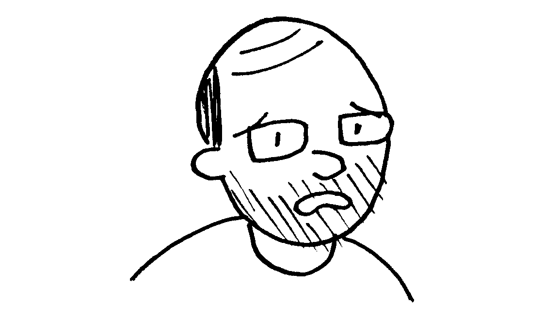 Self portrait of john porcellino.