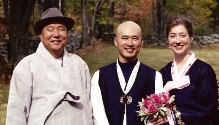 Buddhist wedding.