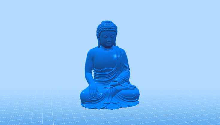 3D Buddha.