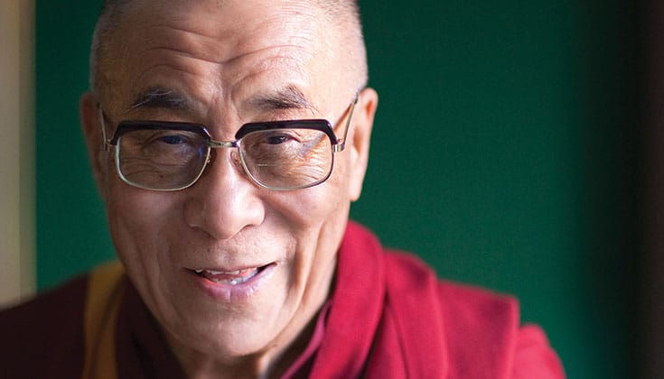 the 14th Dalai Lama