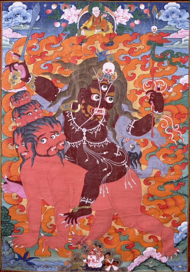 Buddhist protector Mahakala