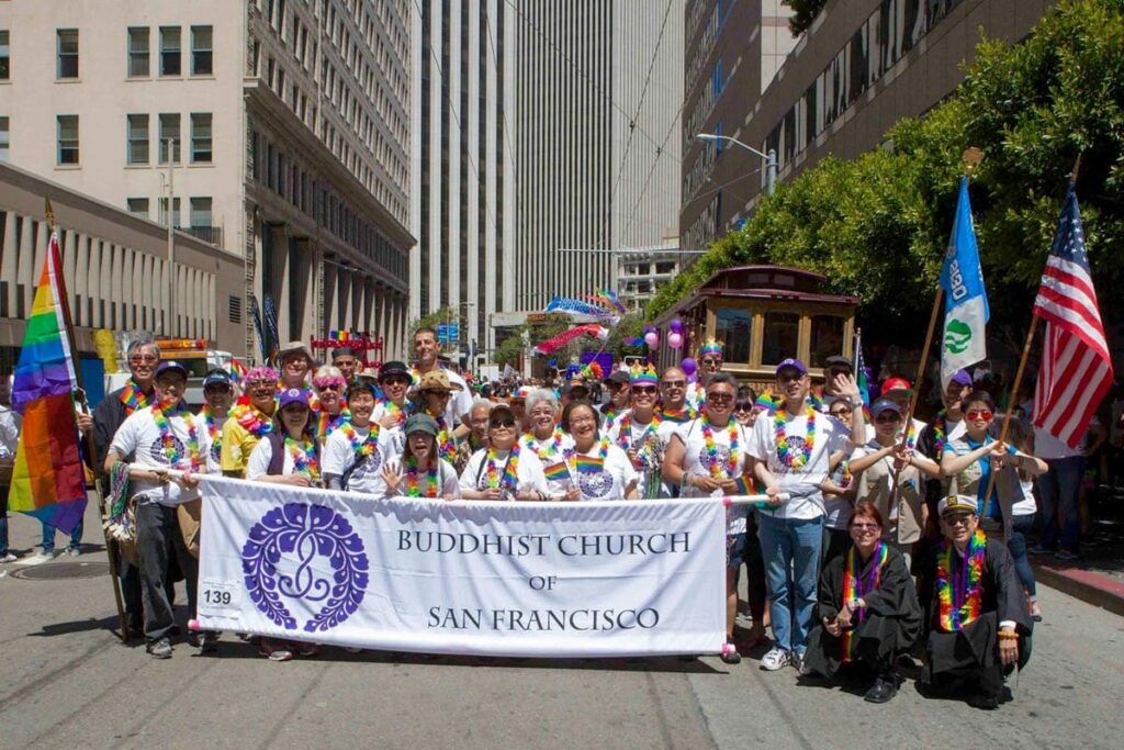 buddhist church, buddhist churches of america, buddhist church of san francisco, shin, shin buddhism, lion's roar, gay, lgbt, gay pride, pride, event, jeff wilson, news