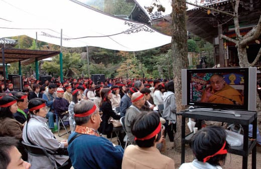 Feeding the spiritually hungry Dalai Lama Japan