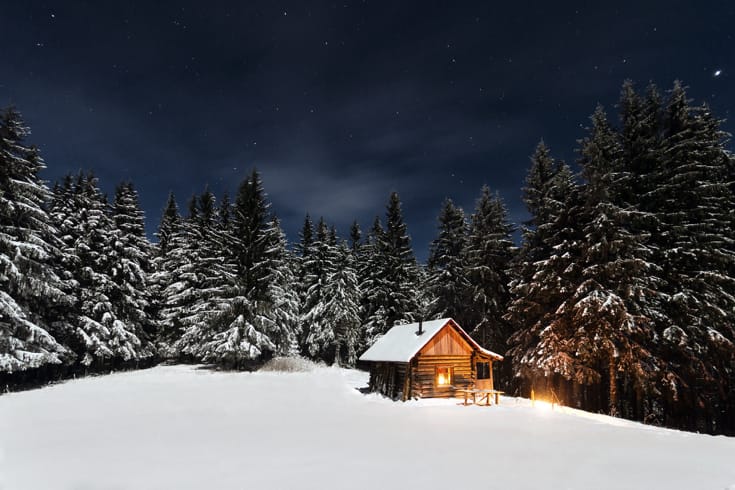 Retreat cabin.