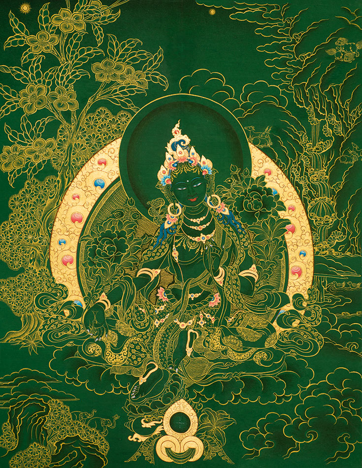 Thangka by Master Locho. Courtesy of the Himalayan Art Museum.