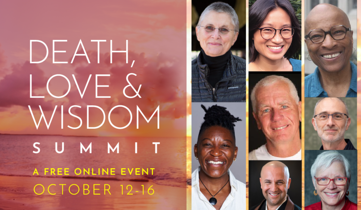 Collage of summit speakers.