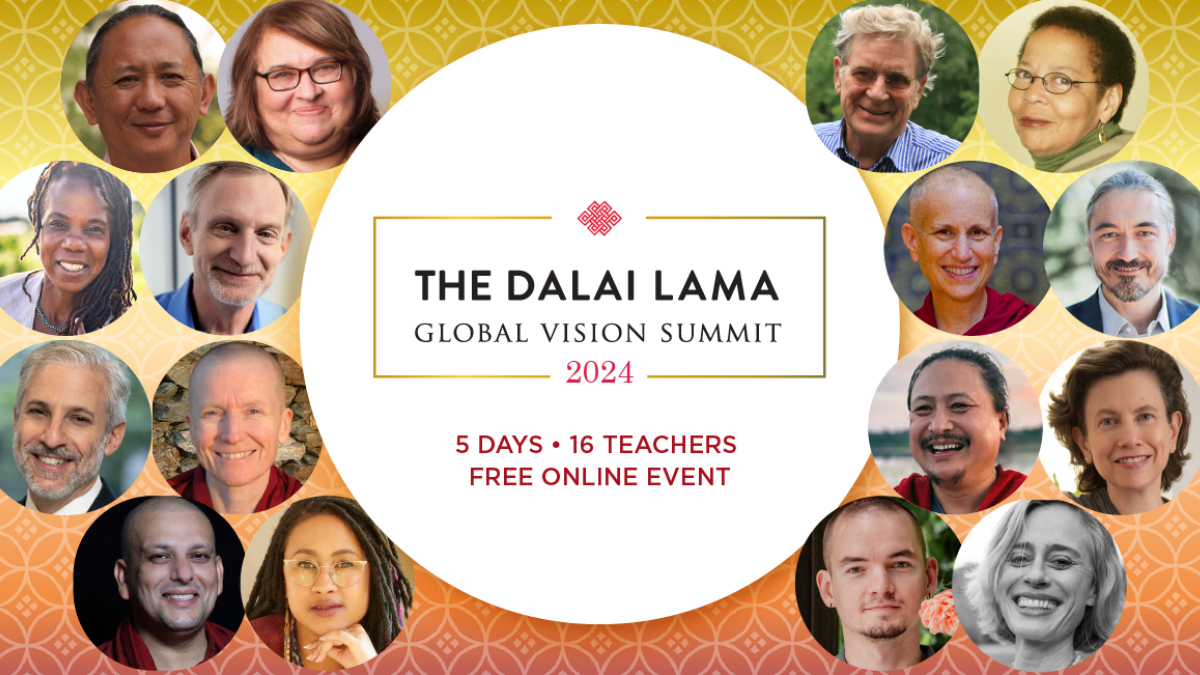 Free “Dalai Lama Global Vision Summit” begins June 13
