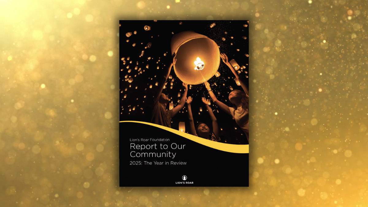Read the Lion’s Roar Foundation 2025 “Report to Our Community”